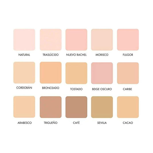 Morisco Maja Pressed Powder| Delicately Scented Pressed Powder, Mirror And Tassel Compartment For Flawless Skin; 0.53 Ounces