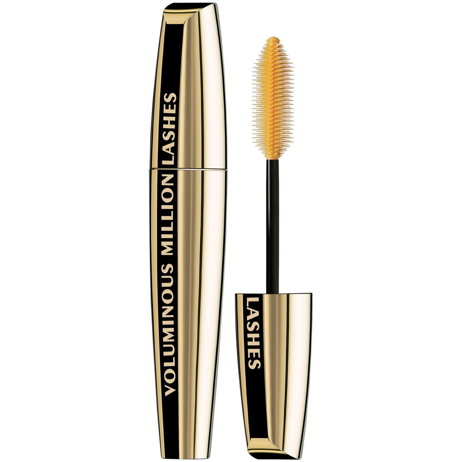 L’Oreal Paris Makeup Voluminous Million Lashes Mascara, Volumizing Collagen Infused Eye Makeup, Amplifying Mascara Brush, Washable, Black, 0.32 Fl Oz., 1 Count