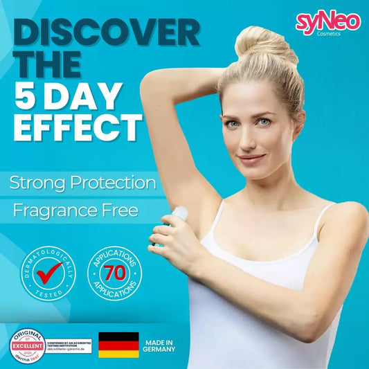 Syneo 5 Antiperspirant Unisex Roll-On, Antiperspirant Deodorant For Women And Men, 1 Pack (1 X 50 Ml)