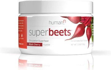 HumanN SuperBeets - Beet Root Powder - Nitric Oxide Boost for Blood Pr