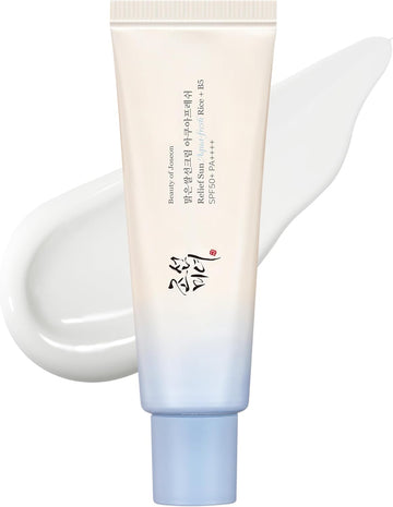 Beauty Of Joseon Relief Sun Aqua-Fresh Spf 50+ Pa++++, Lightweight Hydrating Sunscreen For Oily Sensitive Skin Fast Absorbing No White Cast Daily Uv Protection, Korean Skincare 50Ml