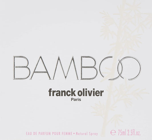 Bamboo By Franck Olivier For Women Eau De Parfum Spray 2.5 Oz