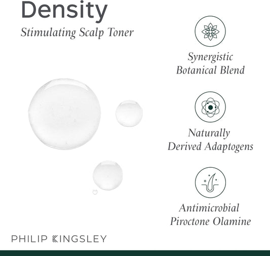 Philip Kingsley | Density Stimulating Scalp Toner | Toner For Thinning Hair And Hair Loss | Scalp Care Products, Helps Stimulate And Refresh Hair | Promotes Healthy Hair Growth| 150Ml