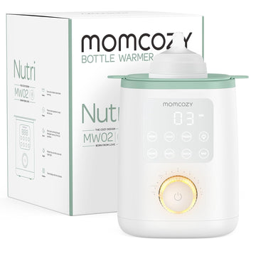 Momcozy Nutri Bottle Warmer, 9-In-1 Baby Bottle Warmer With Night Light, Accurate Temperature To Preserve Fullest Nutrients In Breast Milk, Bottle Warmers For All Bottles With Breastmilk Or Formula