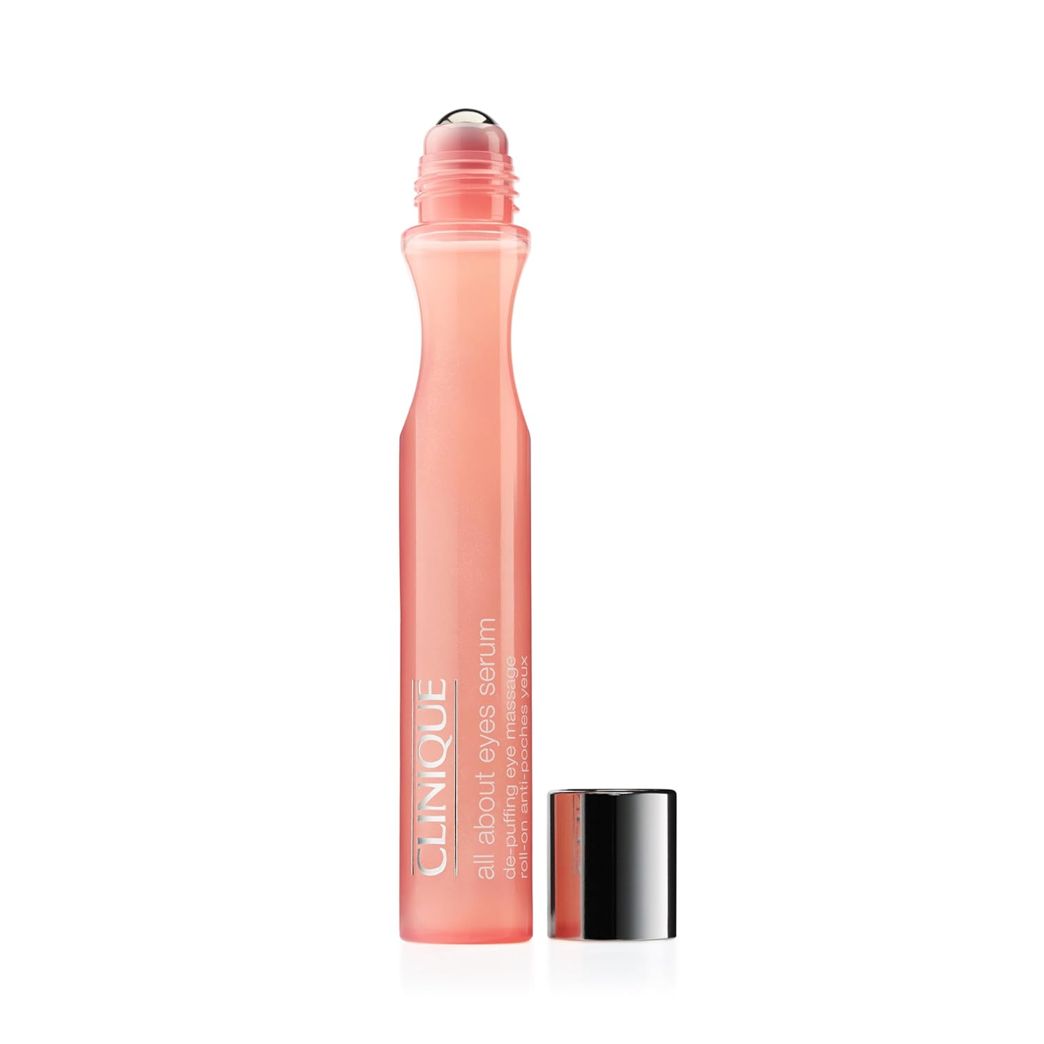 Clinique All About Eyes Serum De-Puffing Eye Massage For Dark Circles | Hydrating, Brightening + Depuffing, 0.5 Fl Oz