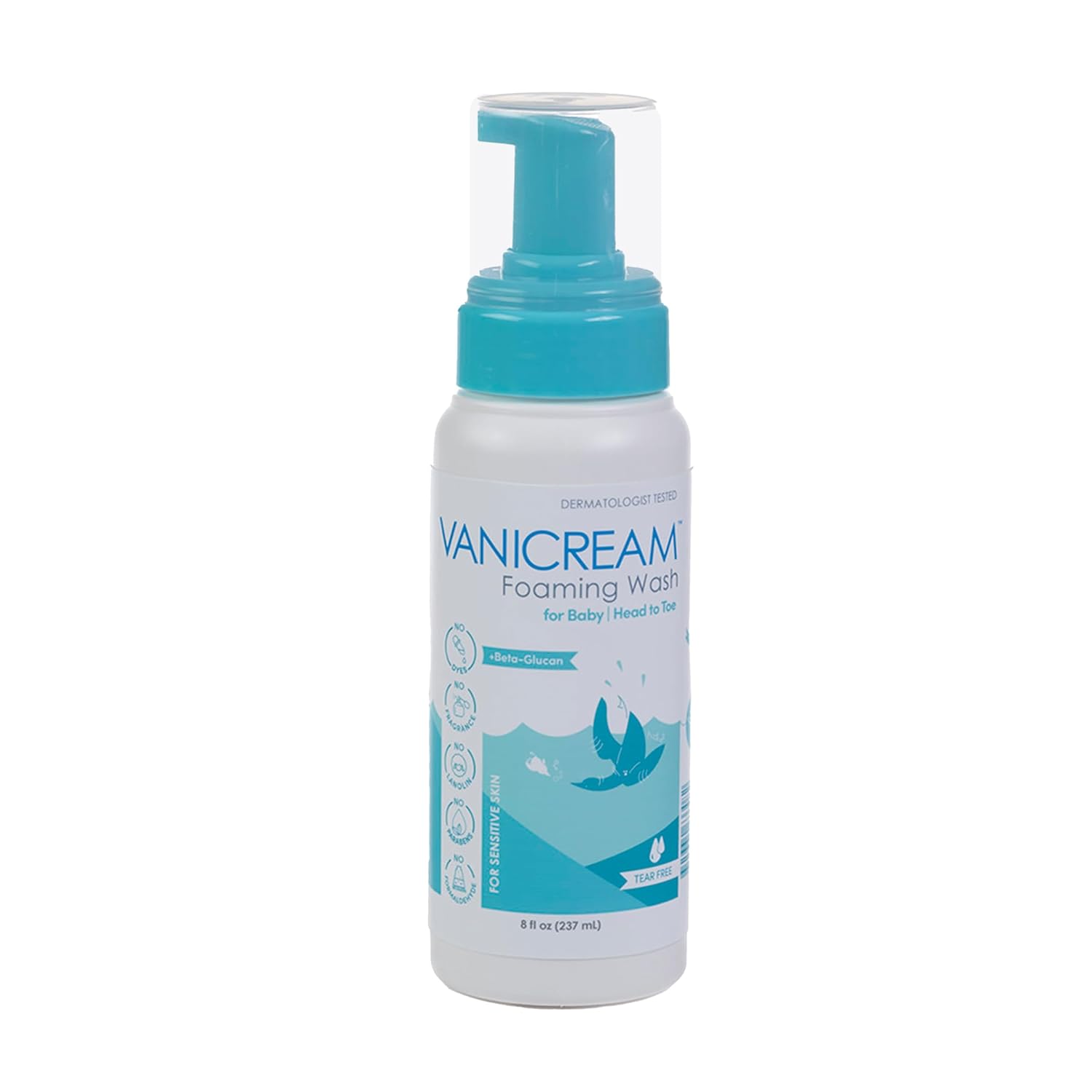 Vanicream Foaming Wash For Baby - 8Oz - Formulated Without Common Irritants For Those With Sensitive Skin