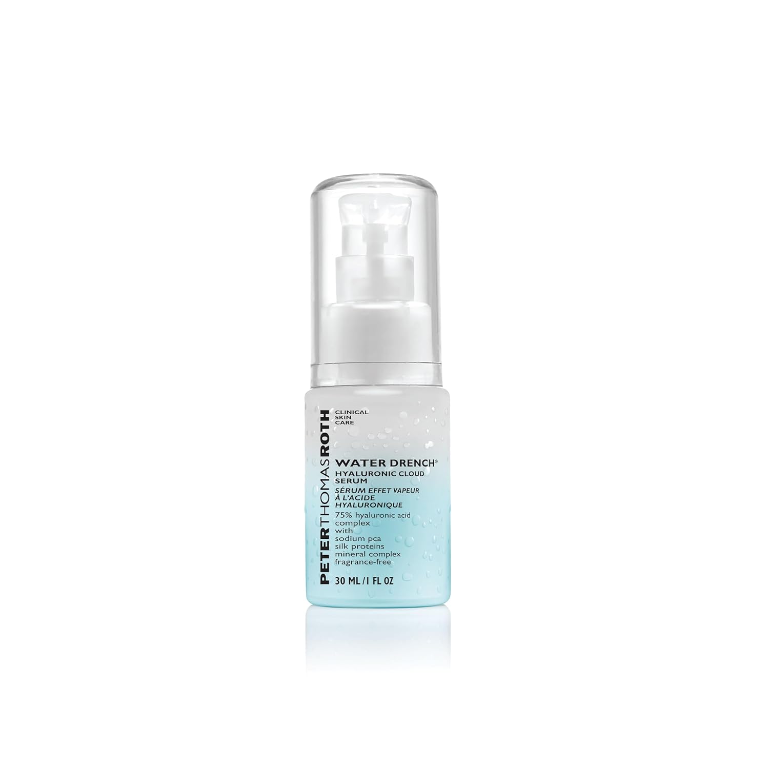 Peter Thomas Roth | Water Drench Hyaluronic Liquid Gel Cloud Serum | Hyaluronic Acid Serum for Fine Lines and Uneven Texture , 1 Fl Oz : Peter Thomas Roth: Beauty & Personal Care