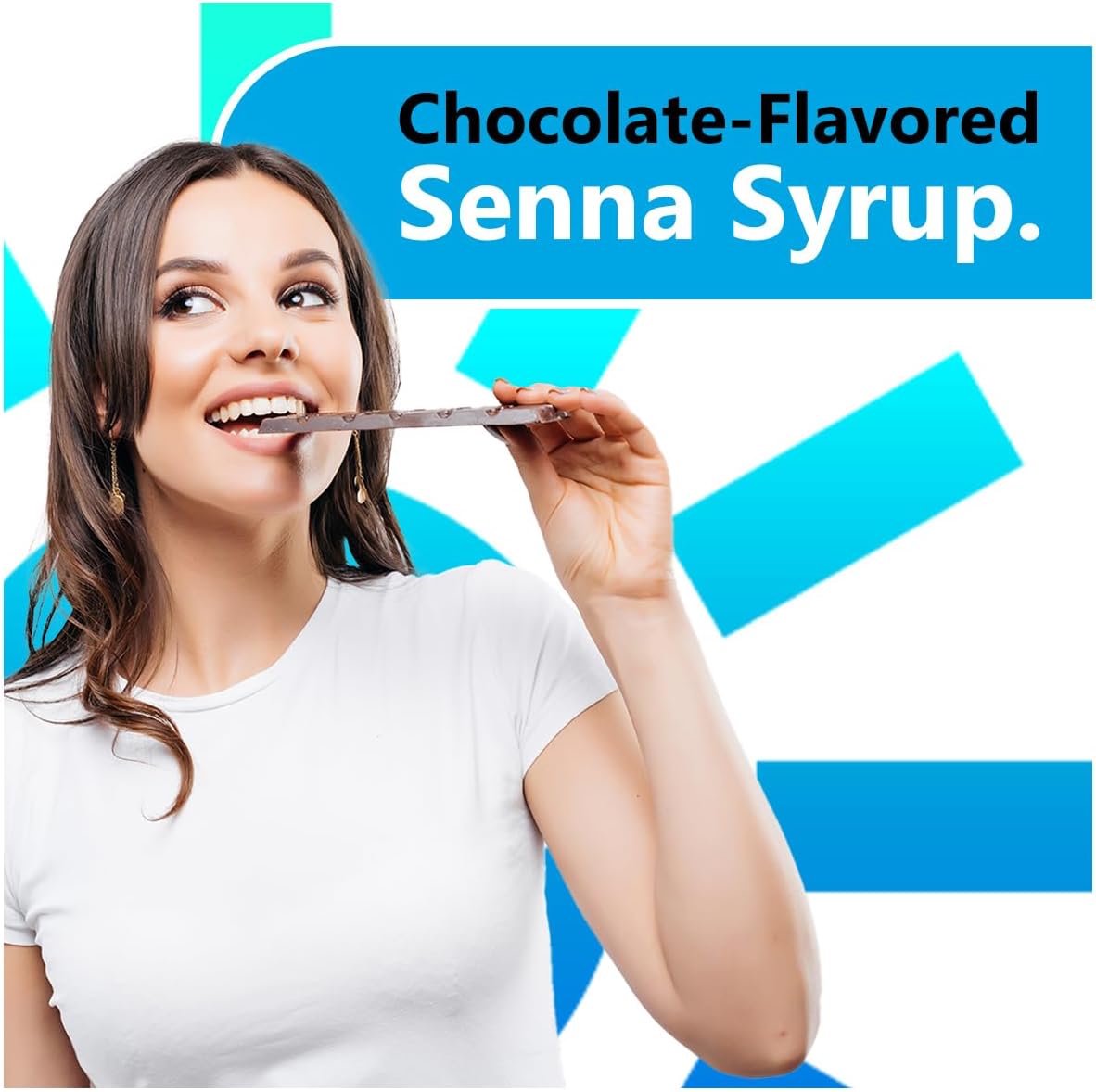 Sda Laboratories Senna Lax Syrup With Sennosides 8.8Mg - Natural Vegetable Laxative, Gentle Constipation Relief, Chocolate Flavor, 8Oz Fluid Bottle : Grocery & Gourmet Food