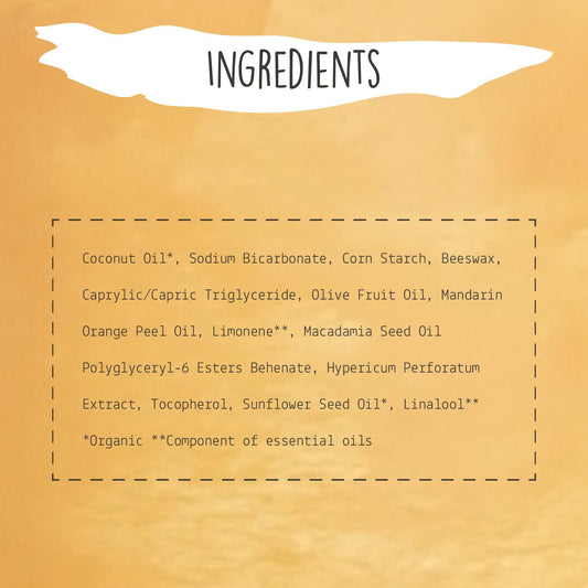 We Love The Planet - Deodorant Cream - Eco-Friendly & Natural 48G Deodorant - Long-Lasting Protection - Aluminium-Free Formula - Original Orange