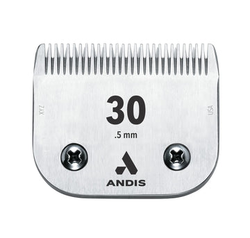 Andis Carbon-Infused Steel Ultraedge Dog Clipper Blade, Size-3-3/4 Fc, 1/2-Inch Cut Length (64135)