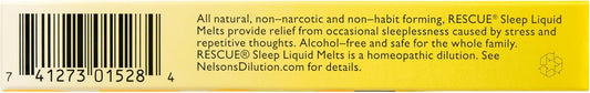 Rescue Remedy, Night Liquid Melts, 28 Capsules, All Natural, Flower Essences, Natural Sleep Support For Adults & Children