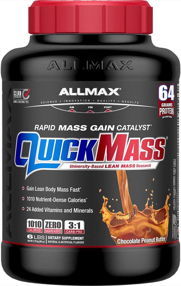 ALLMAX Nutrition QuickMass, Rapid Mass Gain Catalyst, Premium Mass Gai