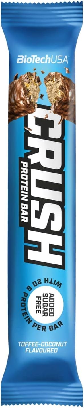 BioTechUSA Crush Bar, Toffe Coconut, 860 g : Amazon.co.uk: Health & Personal Care