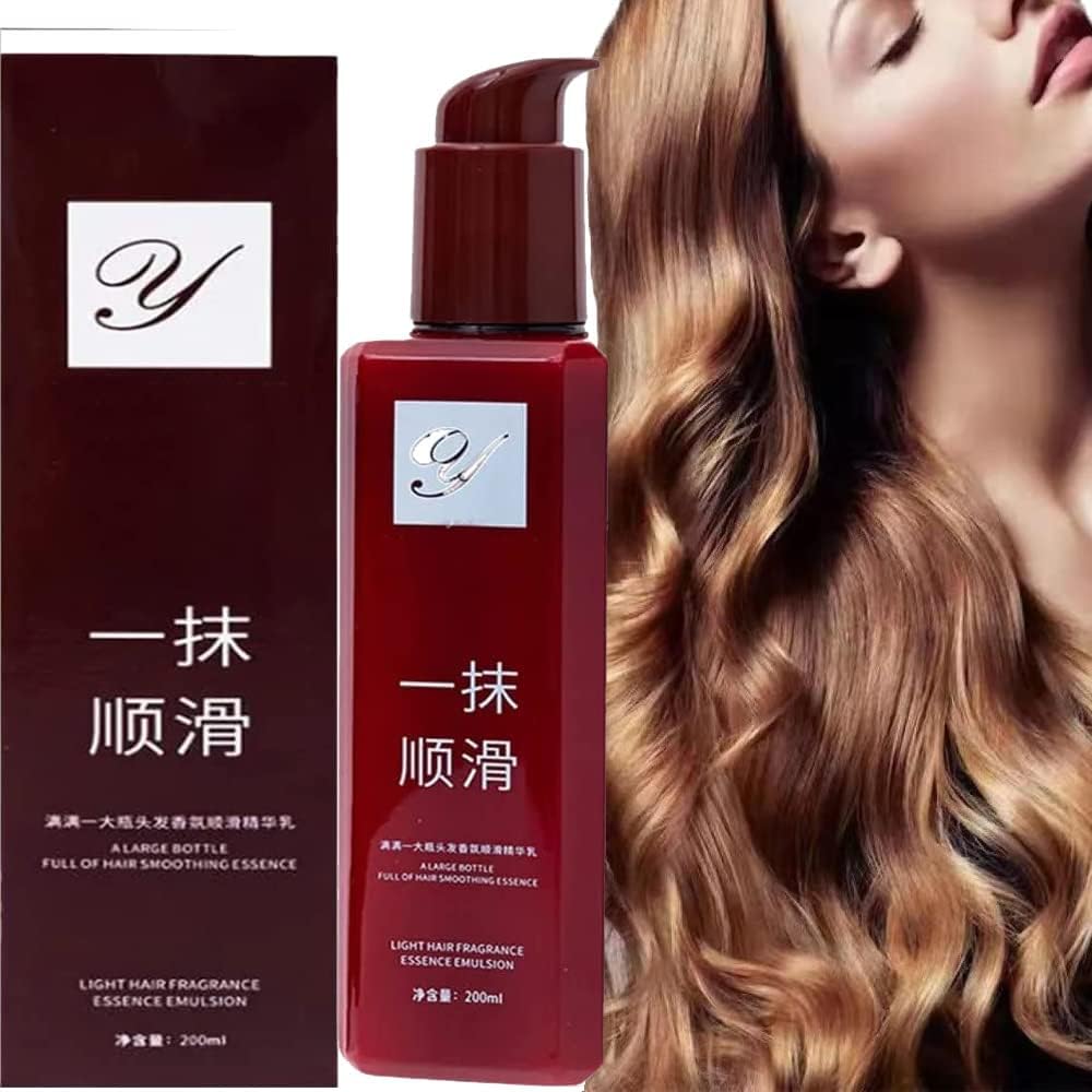 A Touch Of Magic Hair Care,200/400Ml Leave-In Hair Care Conditioner,Yanjiayi Hair Smoothing Conditioner,Conditioner Without Rinsing,Anti-Frizz Hair Conditioner,Deep Conditioner For Dry Damaged Hair