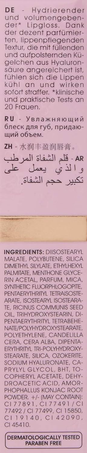 Naj-Oleari Plumping Kiss Lipgloss Lipstick Make-Up Face 09 Red Raspberry