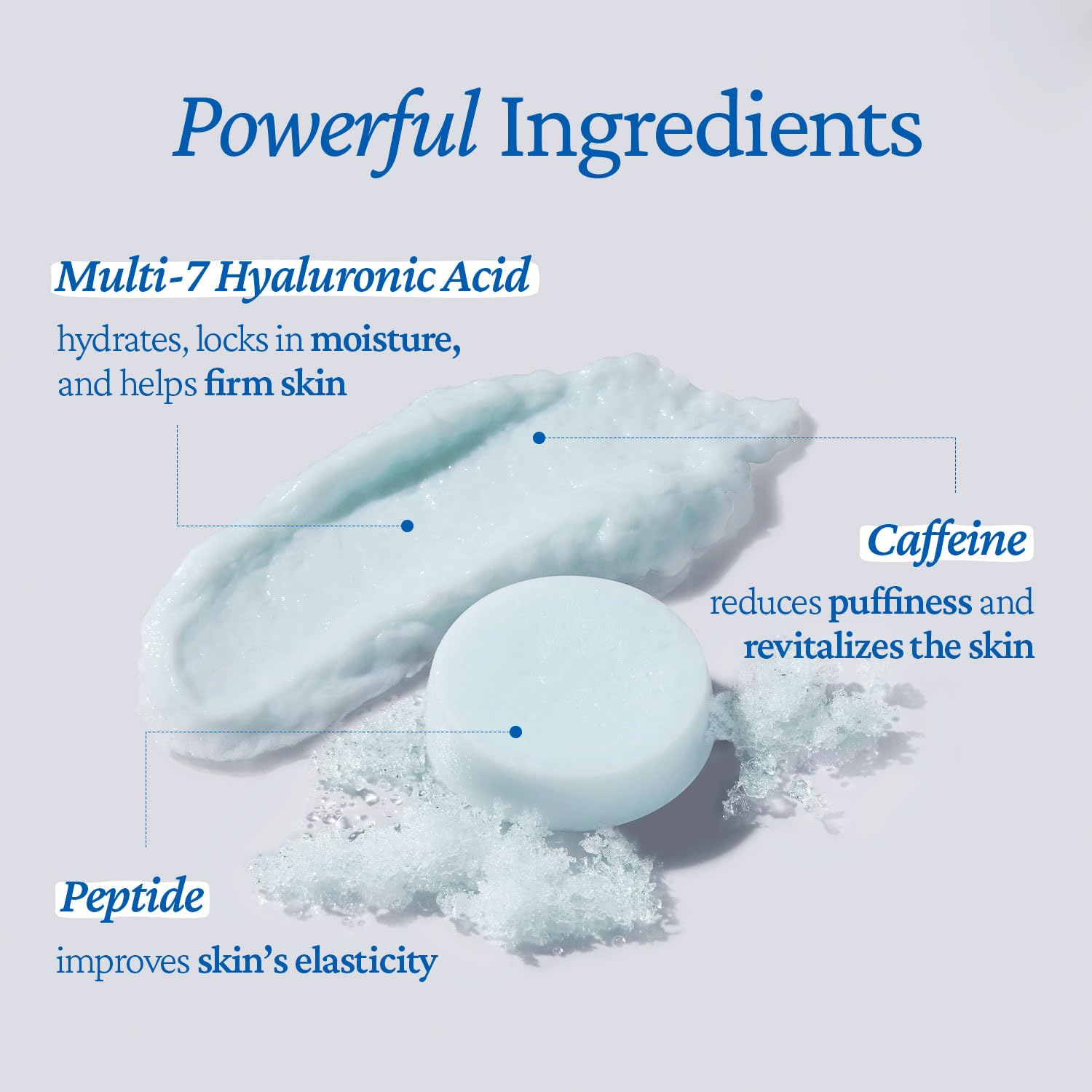 Belif Super Drops Multi-7 Hyaluronic Frozen Serum - Hydrating, Soothing, Depuffing Serum With Peptides & Caffeine, Enhances Skin Elasticity, Korean Skincare, 5Mlx9Ea