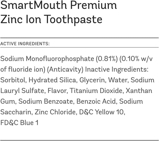 Smartmouth Toothpaste 6 Oz