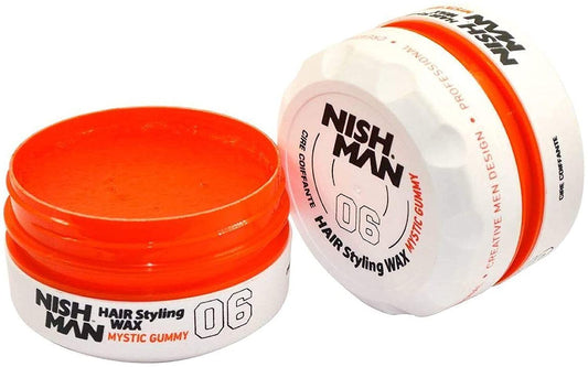 Nishman Hair Styling Gel Wax Mystic Gummy 06