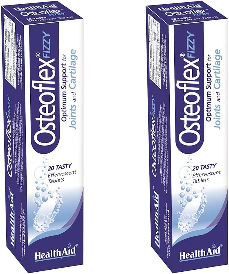 HealthAid OsteoFlex Fizz Effervescent - 20 Tablets (Pack of 2) : Amazon.co.uk: Health & Personal Care