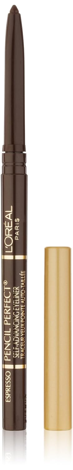 L'Oreal Paris Pencil Perfect Self-Advancing Eyeliner, Expresso, 0.01 Oz