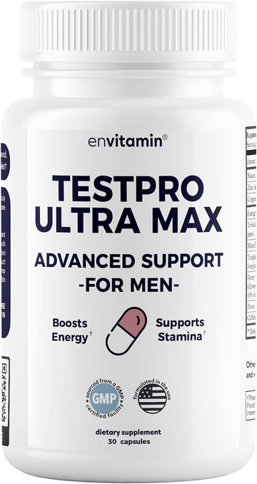 Testpro Ultra Max Supplement for Men, 30 Capsules