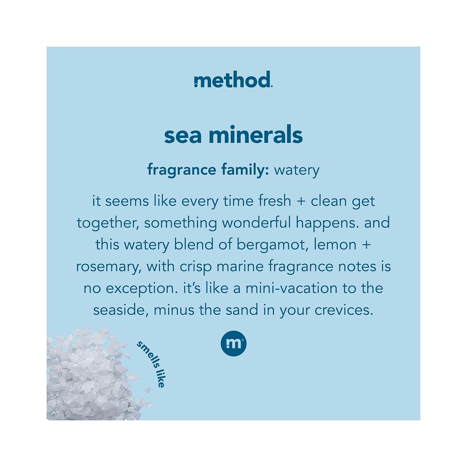 Method Foaming Hand Soap Refill, Sea Minerals, Recyclable Bottle, Biodegradable Formula, 28 oz, (Pack of 1) : Beauty & Personal Care