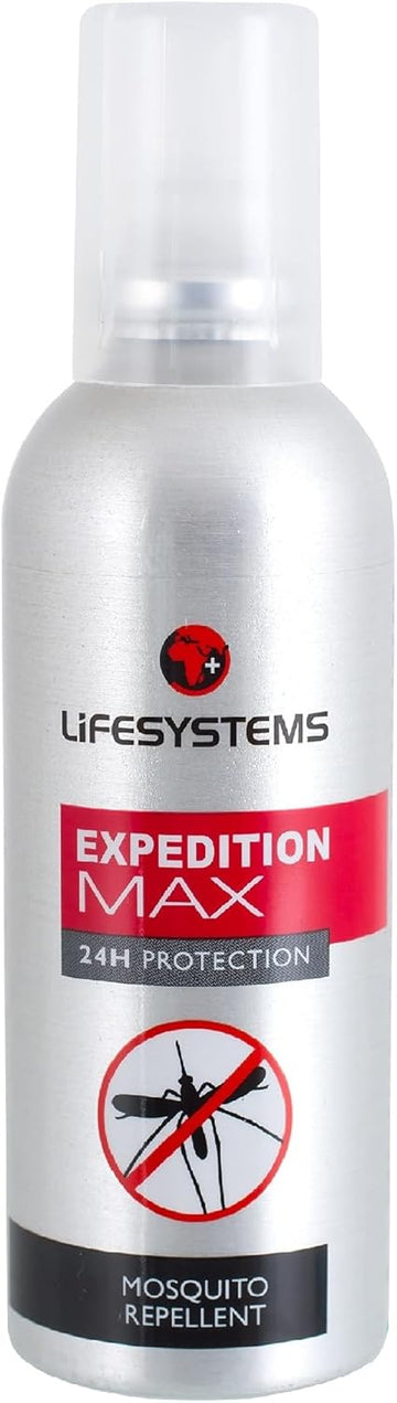 Lifesystems Insect Repellent Expedition Maximum Deet Pump Spray | Repels Mosquitoes, Biting Insects, Ticks | Up To 8Hrs Protection, Ideal For Any Destination Including Jungle Tropics