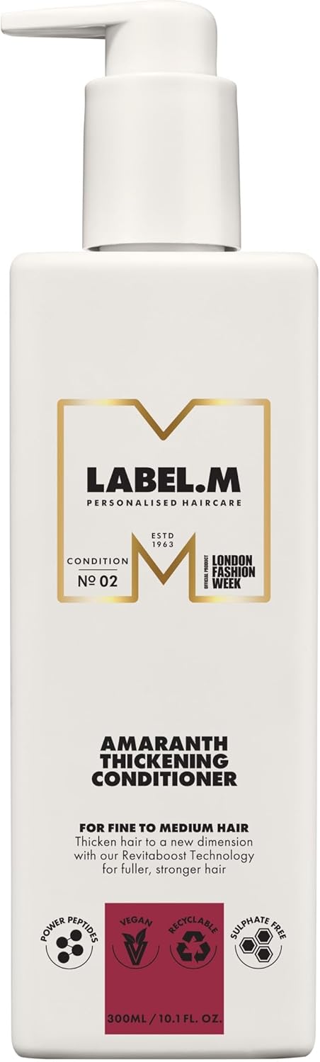LABEL.M Amaranth Thickening Conditioner 300ml : Amazon.co.uk: Beauty