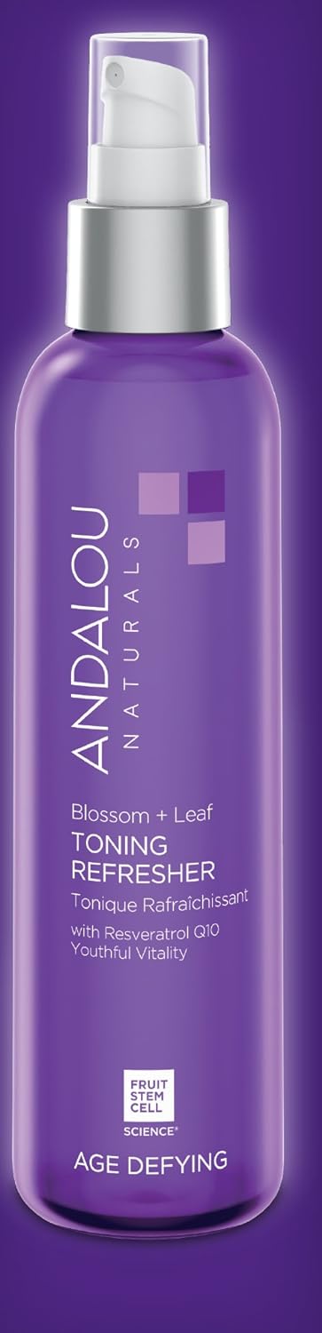 Andalou Naturals Blossom + Leaf Toning Refresher, 6 Ounce : Facial Treatment Products : Beauty & Personal Care