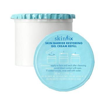Skinfix Skin Barrier Restoring Gel Cream - 1.7 Oz Refill - Non-Greasy Moisturizer For Normal To Combination Skin - Hydrates, Plumps & Smooths - Non-Comedogenic, Fragrance Free, Vegan, Cruelty Free