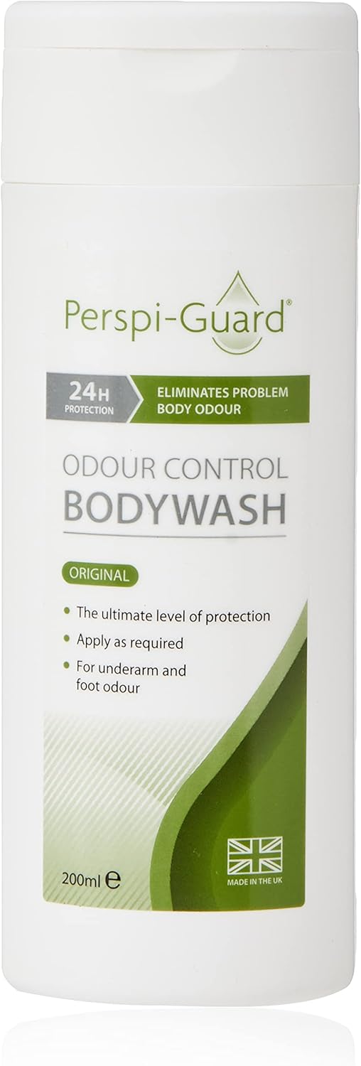 Perspi-Guard Maximum Strength Antiperspirant Spray, Strong Deodorant For Excessive Sweating & Hyperhidrosis Treatment, Lasts Up To 5 Days - Unscented (30Ml) & Odour Control Body Wash