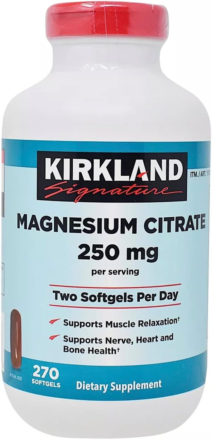 Kirkland Signature Magnesium Citrate 250 Mg (1)