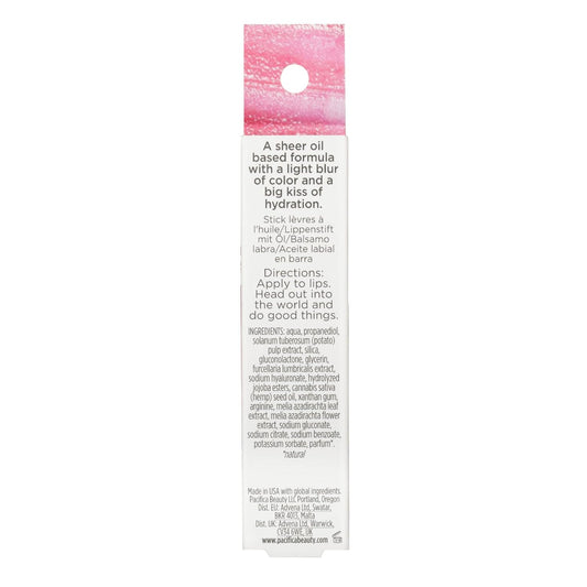 Pacifica Glow Stick Lip Oil - Crimson Crush Women 0.14 oz