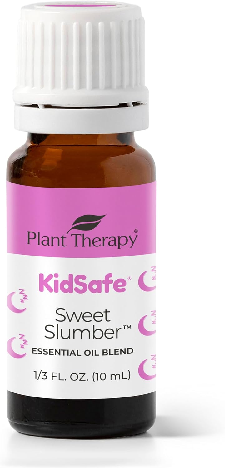 Plant Therapy KidSafe Sweet Slumber Essential Oil Blend 10 mL (1/3 oz) 100% Pure, Undiluted, Therapeutic Grade