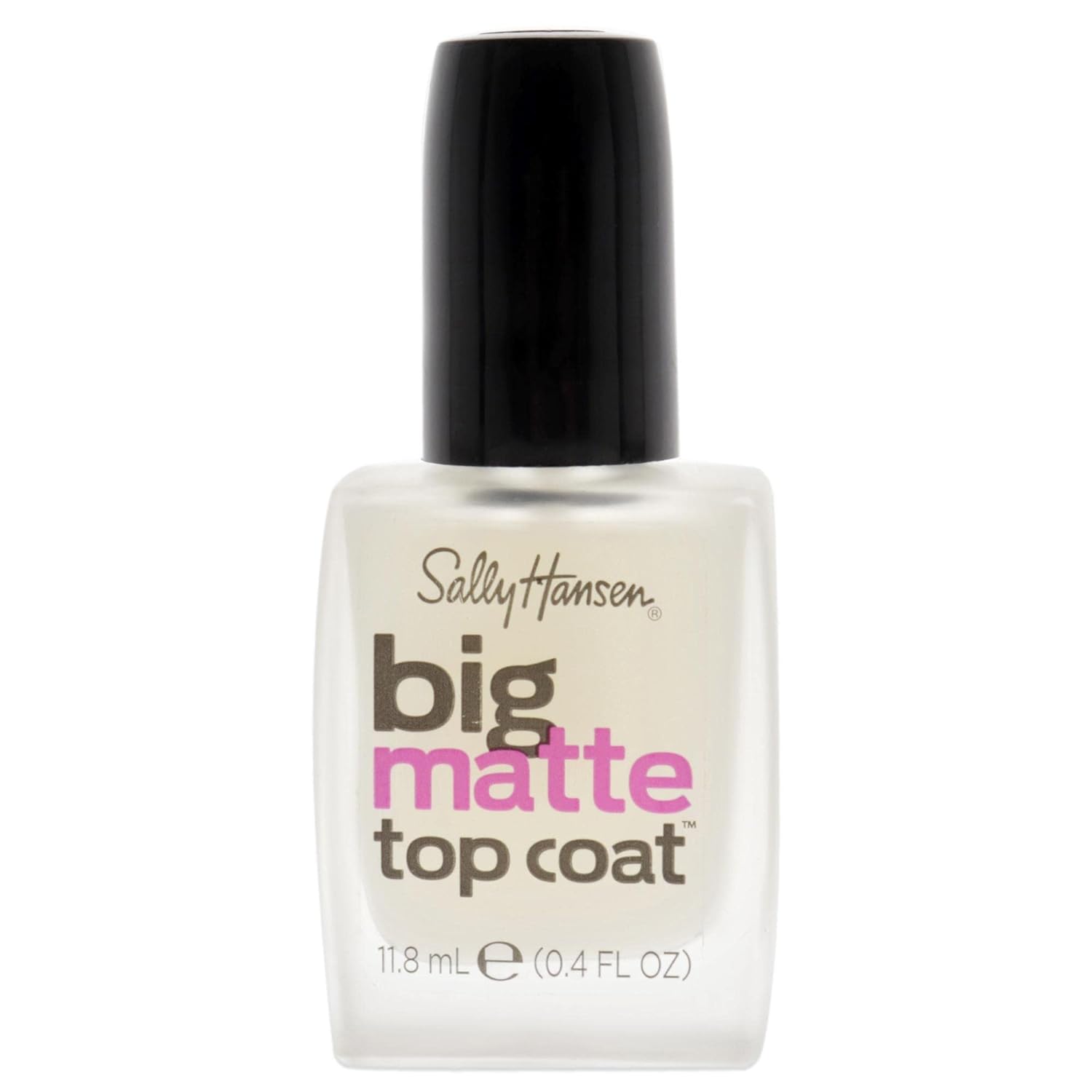 Sally Hansen Big Matte Top Coat, 0.4 Fl Oz (Pack Of 1)