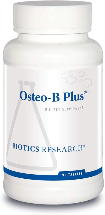 Biotics Research Osteo B Plus Optimal Bone Health Support, Ca Mg K, Healthy Aging, Purified Chondroitin Sulfates 90 Tablets
