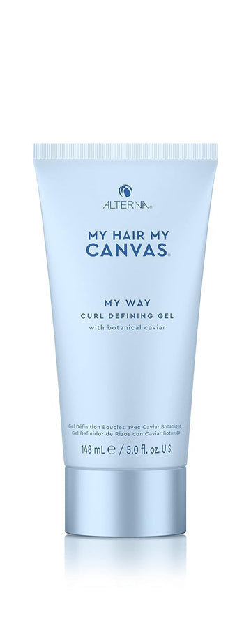 My Hair. My Canvas. My Way Vegan Curl Defining Gel For Lightweight, Flexible Hold For Curly, Wavy, And Textured Hair, 5.0 Oz