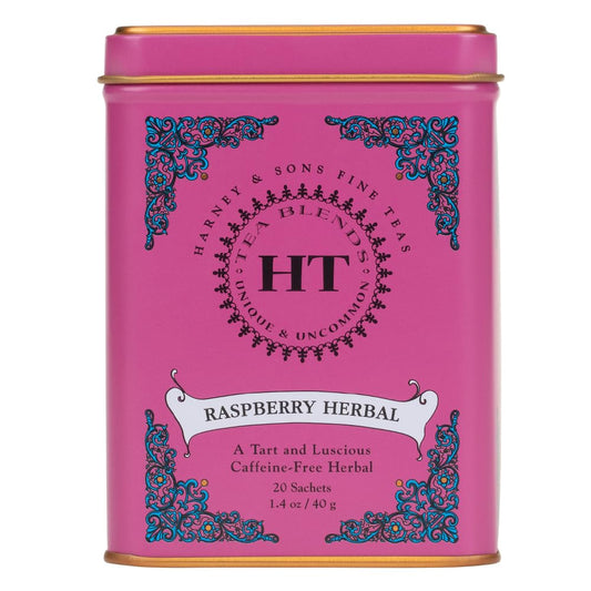 Harney & Sons Raspberry Herbal, Ht Line, 20 Sachets