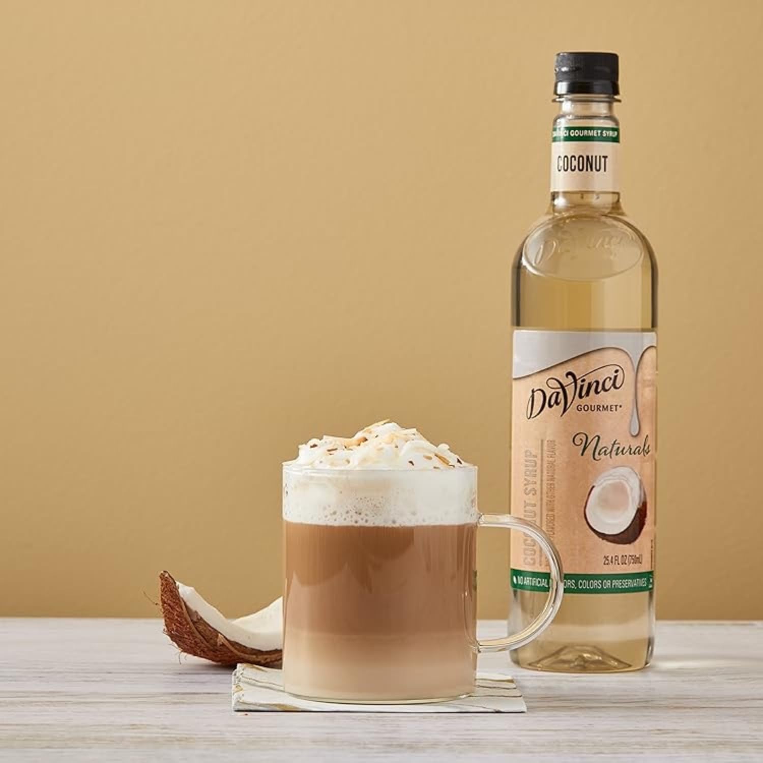 Davinci Gourmet Naturals Coconut Syrup, 25.4 Fluid Ounce (Pack Of 1)