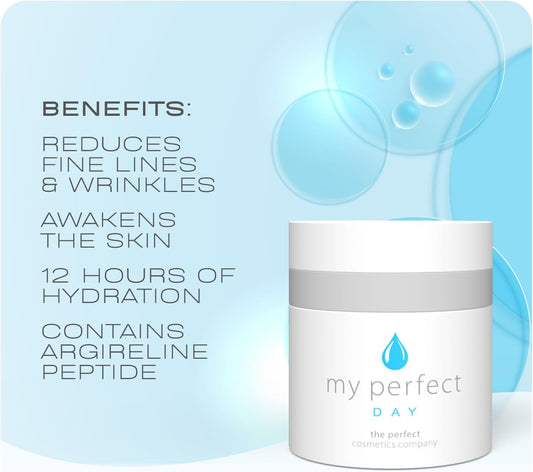 My Perfect Day, Penny Lane, 50Ml Light And Refreshing Face Day Cream/Moisturiser, Instant Results, Anti-Ageing. 3 Month Supply, As Seen On Tv
