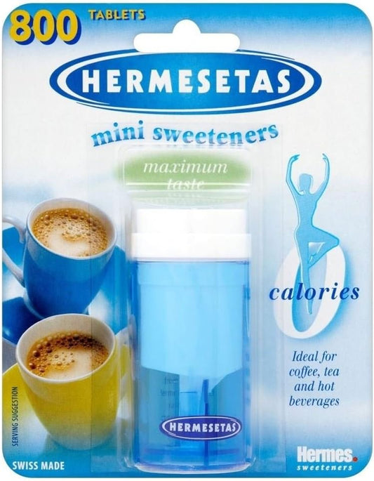 Hermesetas Mini Sweeteners (800) - Pack Of 6