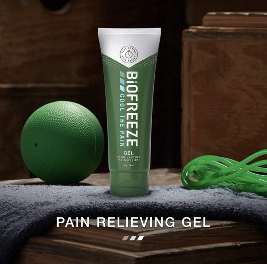 Biofreeze Cooling Gel 59 Ml - Muscle & Joint Pain Relief, Eases Discomfort, Targets Small & Large Areas, Effective For Muscles, Bones, Joints, And Fever Alleviation