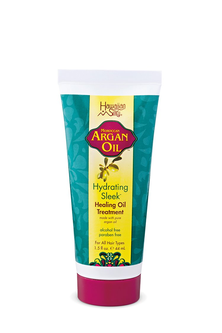 HAWAIIAN SILKY Argan Oil Hydrating Sleek Healing Oil Treatment 1.5 Oz : Beauty & Personal Care