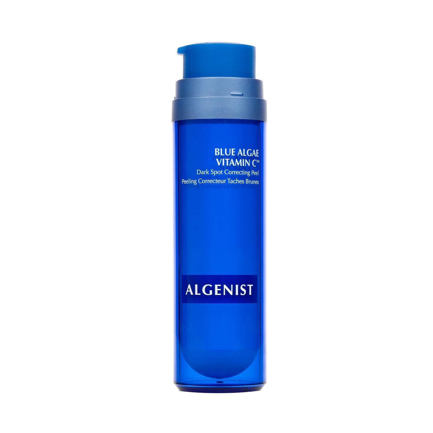Algenist Blue Algae Vitamin C Dark Spot Correcting Peel - Visibly Reduce The Appearance Of Discoloration - Exfoliating Ahas, Bha & Pha To Brighten & Even Skin Tone (45Ml)