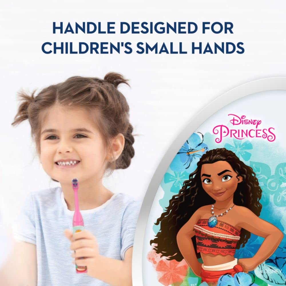 Oral-B Pro-Health Stages Disney Princess Battery Power Kids Electric Toothbrush : Health & Household