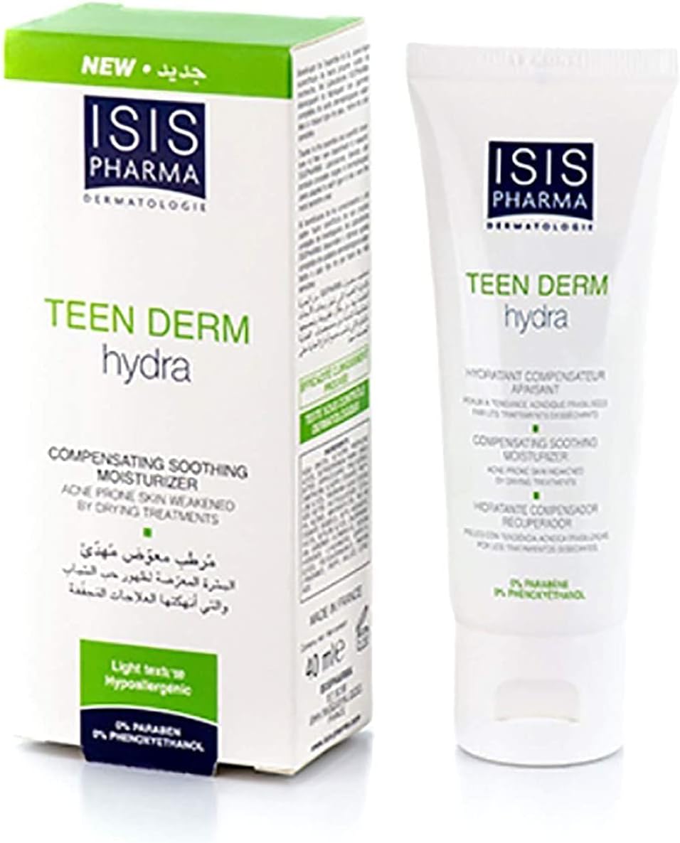 Isis Pharma Teen Derm Hydra Compensating Soothing Moisturizer 40Ml