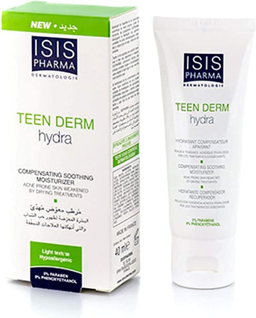 Isis Pharma Teen Derm Hydra Compensating Soothing Moisturizer 40Ml