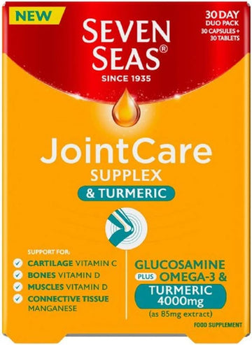 Seven Seas JointCare Supplex & Turmeric Food Supplement (30 Tablets and 30 Capsules)