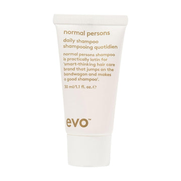 Evo Normal Persons Daily Care Shampoo - Deeply Cleanses, Removes Product Build-Up & Strengthens All Hair Types