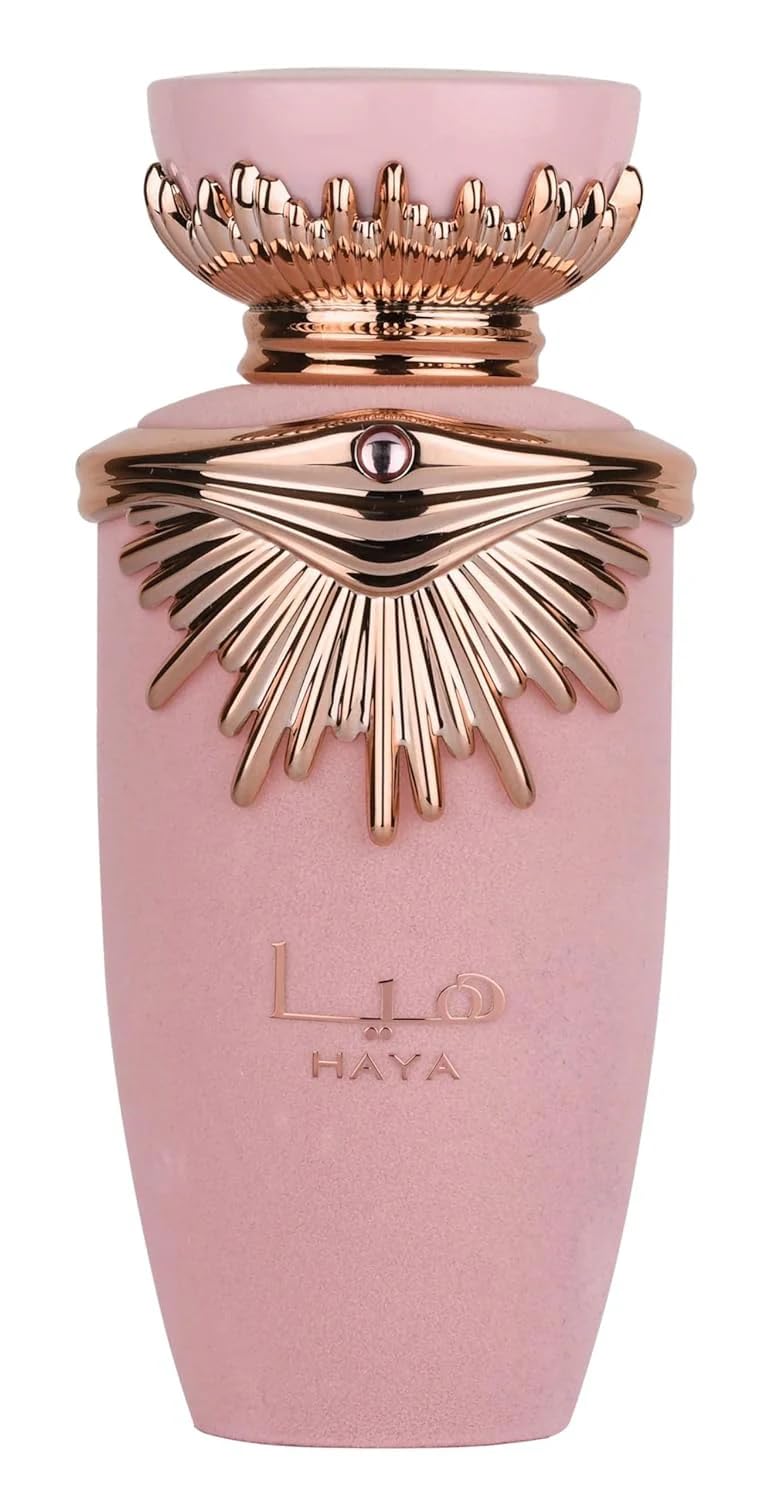 Lattafa Haya Eau De Parfum Spray For Women, 3.4 Ounce : Beauty & Personal Care